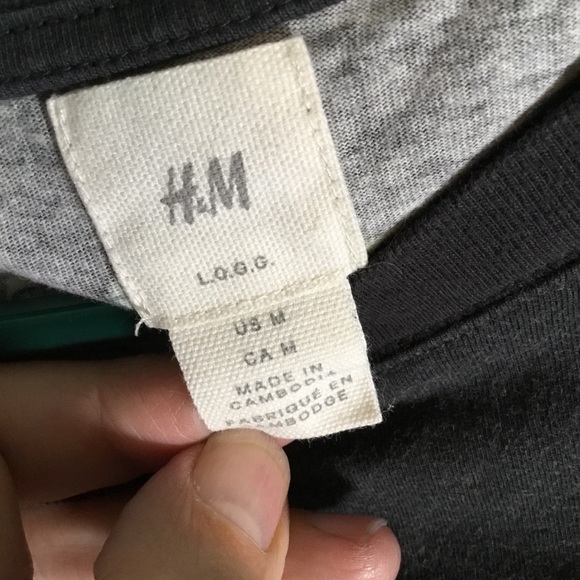 H&M Hawaiian tropical print t-shirt mens size medium - Picture 3 of 4